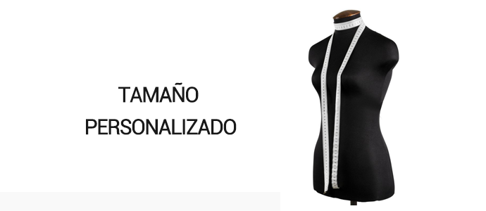 Tamaño personalizado | BeautyFormals